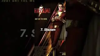 Top 10 DC superhero movies ranked by popularity  #shorts #viral