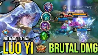 LUO YI BEST BUILD 2025 | BUILD TOP 1 GLOBAL LUO YI GAMEPLAY | MOBILE LEGENDS✓