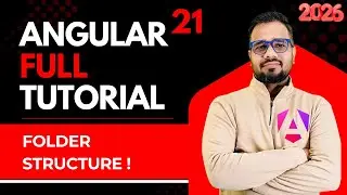 Angular 21 Tutorial in Hindi #4 | Full Folder Structure Explained