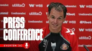 Everton vs Sunderland AFC | R&eacute;gis Le Bris' Emirates FA Cup press conference