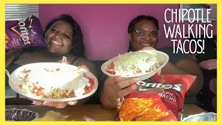 CHIPOTLE WALKING TACO mukbang | DeLexis