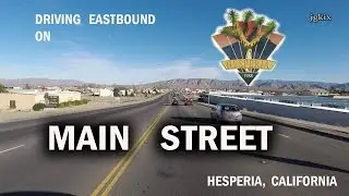 View of Main St - Hesperia, California