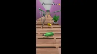 Rolling Down Bottles (by Nick Zangus) - free offline casual game for Android and iOS - gameplay.
