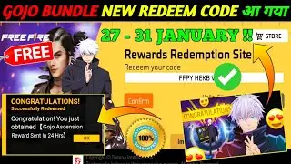 FREE FIRE REDEEM CODE TODAY  JANUARY REDEEM CODE FREE FIRE | FF REDEEM CODE TODAY 28 JANUARY 