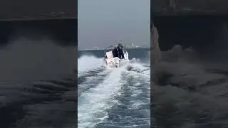 Moss Yacht 5.50 RUBY CABIN 100 hp makina D&uuml;z giderken yana devriliyor.