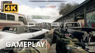 CoD Modern Warfare 2 Multiplayer Santa Sena Border Crossing S&D Gameplay 4K