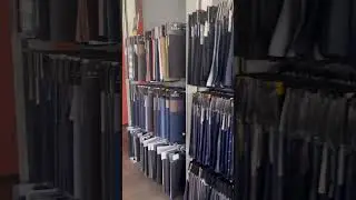 Our TR suit fabric show room