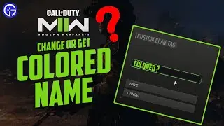 Modern Warfare 2 - How to Change or Get a Colored Name
