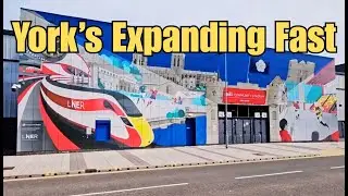 Exploring Huntington near York| Greenfield Builds, Vangarde Shopping Centre & York Stadium