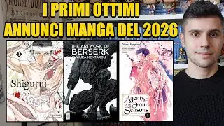 I PRIMI OTTIMI ANNUNCI MANGA DEL 2026