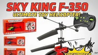 Sky King F-350 RC Helicopter Review & Flight Test &ndash; Indoor/Outdoor Fun!