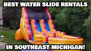 🎉 The BEST Water Slide in Southeastern Michigan! 💦