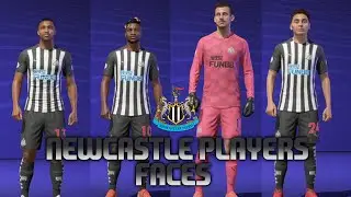 FIFA 21 - NEWCASTLE PLAYER FACES!