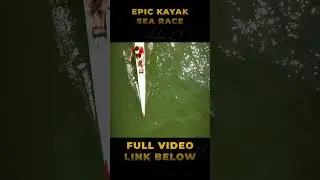 Drone Footage of Kayak Race on Exmouth Beach 2023 - DJI MAVIC 3