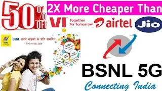BSNL 447 Plan Vs Jio 447 Plan Vs Vodafone Idea Vi 447 Plan Vs Airtel 456 Plan. BSNL 2x Cheaper Now