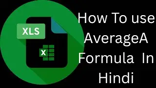 How to use AverageA Formula