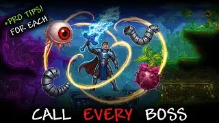 Как призвать каждого босса в Terraria!