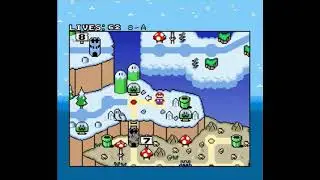 SMW Custom Music - The 7th Annual Vanilla Level Design Contest - MAP - Ice