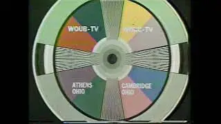 WOUB Athens, OH /WOUC Cambridge - Test Pattern from 1976!!