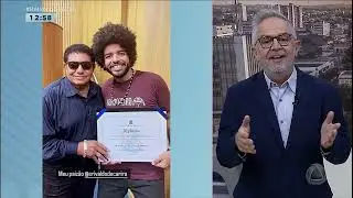 Cantor Mestrinho recebe o t&iacute;tulo de cidad&atilde;o aracajuano - Balan&ccedil;o Geral Sergipe