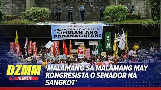 Sept 21 marchers want politicos who pocketed flood control funds jailed | DZMM TeleRadyo