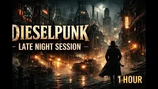 Dieselpunk Late Night Session | Dark Industrial Noir Beats (1 Hour)