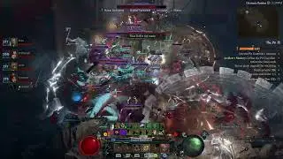 Diablo IV s11 full party dps auradin, 3x zdps paladin, barb, druid pit T135