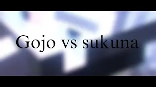 Gojo vs sukuna Template by @Kenntq Minecraft X Jujustu kaisen