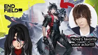 My fave JP VA voices a character in this game so... - Nova plays Arknights: Endfield