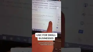 UGC FOR SMALL BUSINESSES IS HERE! I have been working with some of the best people over the past fe