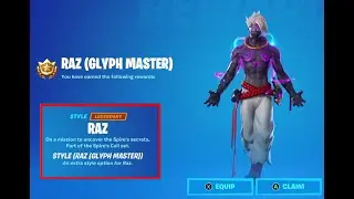 Glyph Master Raz: Unlock and Emote