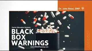 PMHNP Podcast: FDA Black Box Warnings