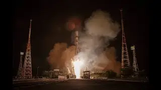 Старт космического корабля Союз 14.03.2019