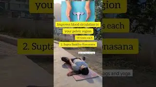 practice these 3 exercises daily for your healthy Uterus #infertility #PCOD #trending #weightloss