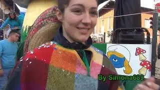 Carnevale di Brandizzo 2024, 1a Parte, sfilata Maschere, Gruppi e Carri