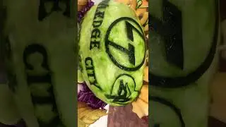 Shashi catering , art in watermelon 🍉 #shortvideo #shorts