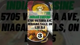 Best halal Indian & Pakistani restaurants in Niagara! 🍛 #shorts #halal #food