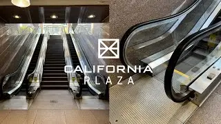 RARE Schindler Haughton Single-File Escalators - One California Plaza - Los Angeles, CA