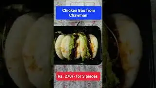Chicken Bao from Chawman #shorts #youtubeshorts #youtube #youtuber #food #chawman