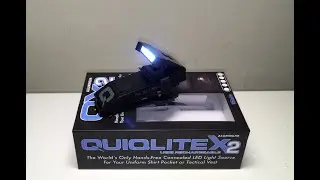 QuiqLiteX2 Tactical Torch Light Review & Feedback Notes
