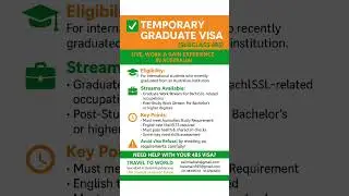 🇦🇺 Australia#temporary#graduate#visa#subclass#485