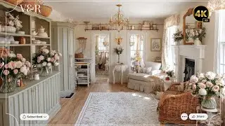 Ralph Lauren Spring Farmhouse Tour | Elegant Vintage Decor Ideas for a Cozy Spring Refresh