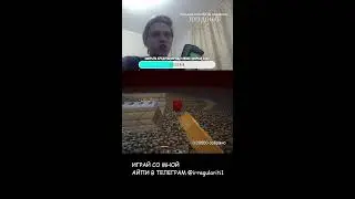 играй со мной - айпи в телеграм  #майнкрафт #shorts #live #minecraft #рекомендации #рек #майн
