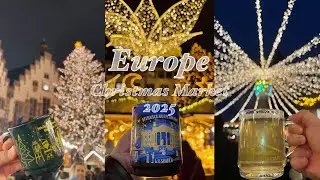 🎄2025 Europe Christmas Market🎄 | Strasbourg, Nürnberg etc.