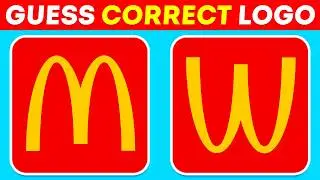 Guess The Correct Logo 😵 40 Logo Quiz 👀