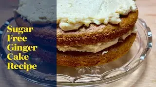 Sugar Free Ginger Spice Cake Recipe! 🍰