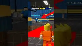 🥸 trolling 2 player police escape in roblox