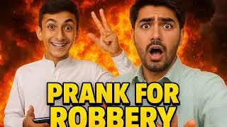 Fake Robbery Prank in Vlog! 😂 | Sab Shocked Ho Gaye!