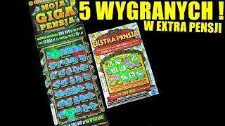 Zdrapki Lotto - SUPER WYGRANA ! KUPIŁEM WSZYSTKIE ZDRAPKI PENSJA ! WARTO BYŁO !