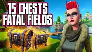 ALL Fortnite Chest Locations in FATAL FIELDS - Fortnite Battle Royale Tips (15 Chests Total)